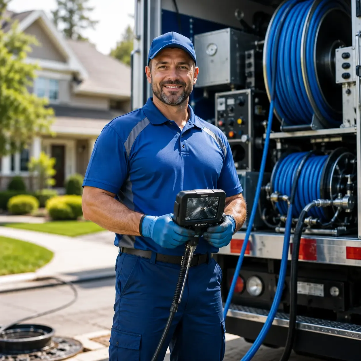 Local outdoor drain cleaning specialists in Marksville, LA